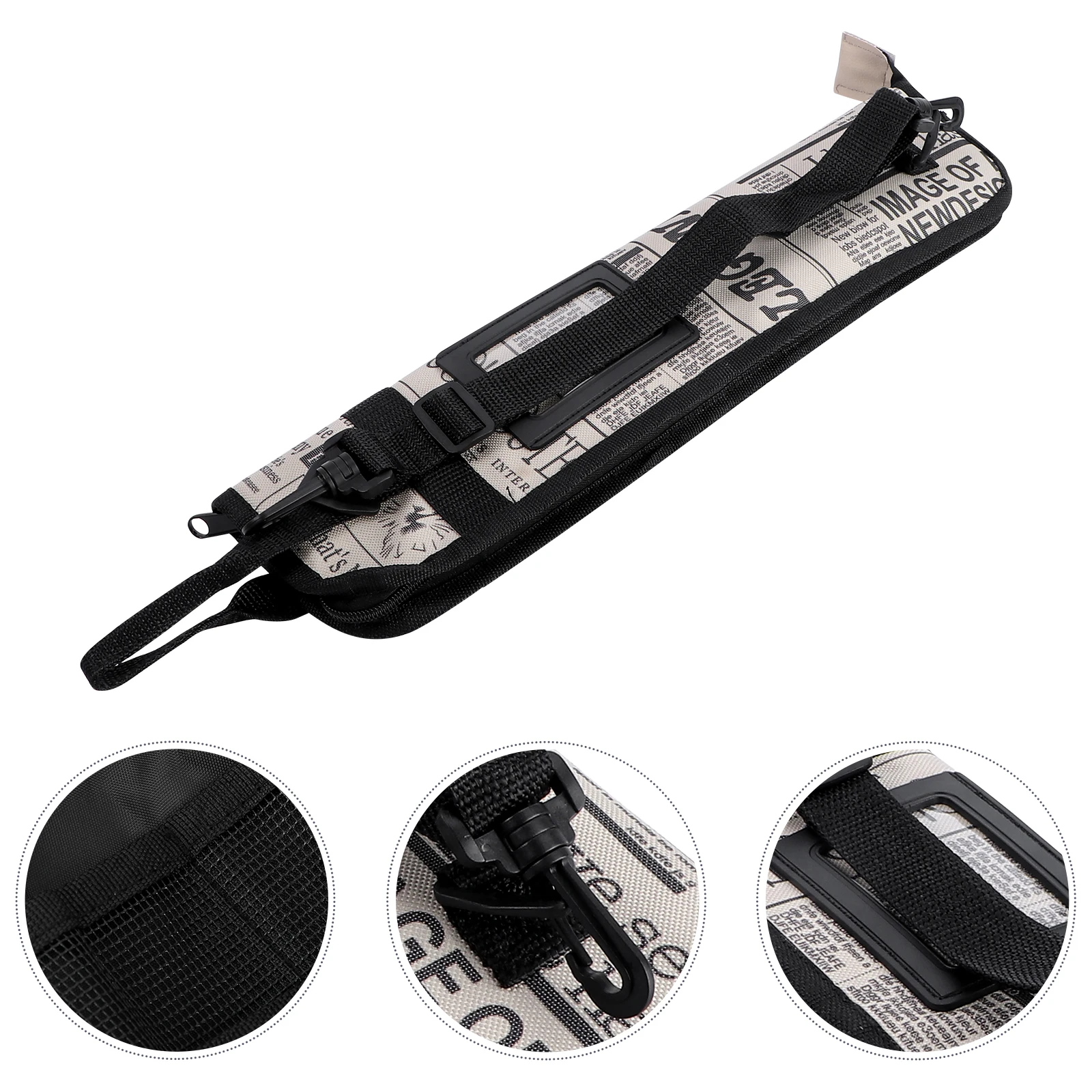 

Drum Stick Bag Drumstick Caddy Case Carrying Handbag Storage Mallet Canvas Holder Sleeve