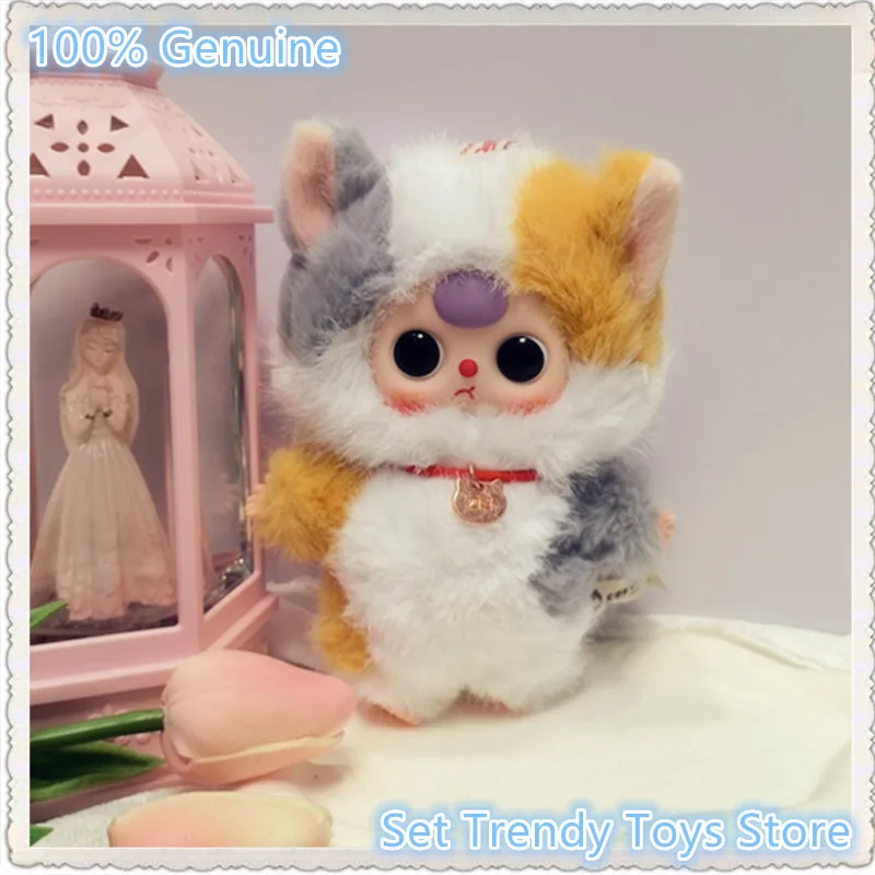 

Genuine New Baby Three: Who Am I Cat Series Vinyl Face Blind Box Bag Pendant Ornament Mystery Box Trendy Toy Cute Girl Gift