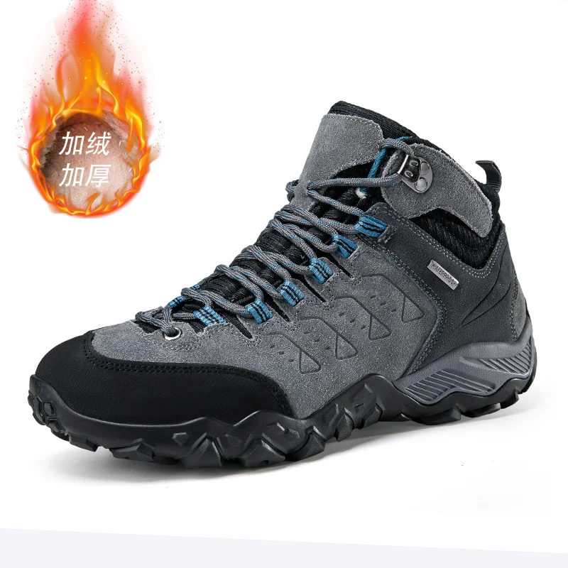 Men's Tactical Hiking Boots, Shock-absorbing Non-slip Desert Boot, Winter Outdoor Camping Trekking Shoes