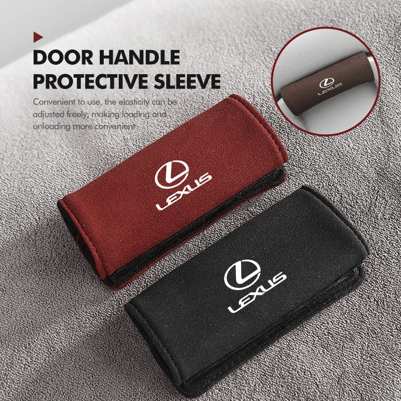 Universal Car Door Inner Handle Cover Anti-dirty Protector Pad For Lexus ES350 IS250 IS460 IS220h IS300 LX570 UX250h ES GS