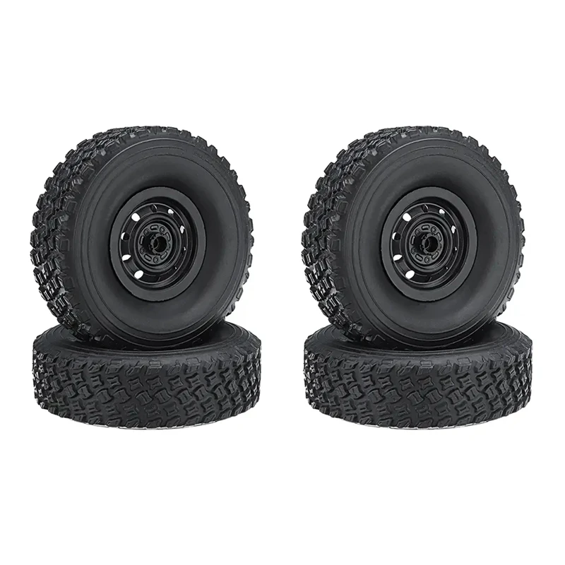 4szt RC Car Tires Tyre Wheel Upgrades Akcesoria Do MN D90 D91 D99 MN99S WPL C14 C24 C34 C44 RC Car Części Zamienne