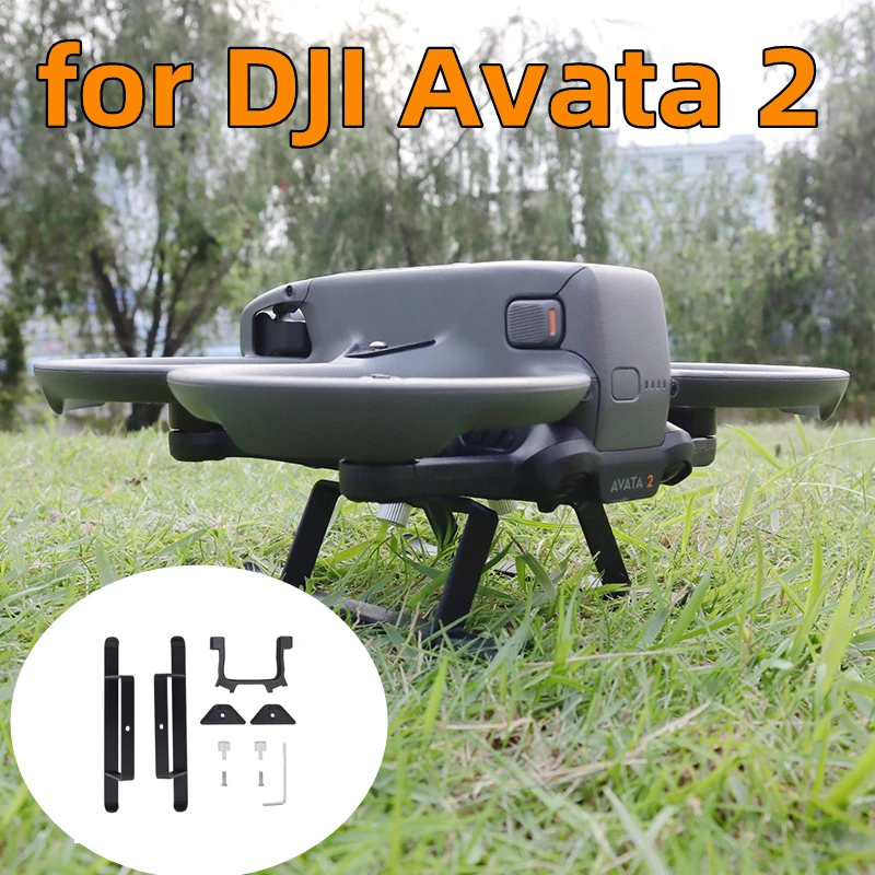 For DJI AVATA 2 Elevated Tripod Crossing Machine Pan Tilt Body for DJI Avata 2 Landing Gear Bracket Accessories