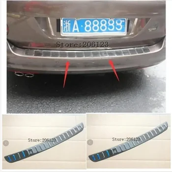 For Volkswagen VW Golf 7 Mk7 2013 - 2018 car rear deck bumper protector step panel boot cover sill plate trunk stainless steel