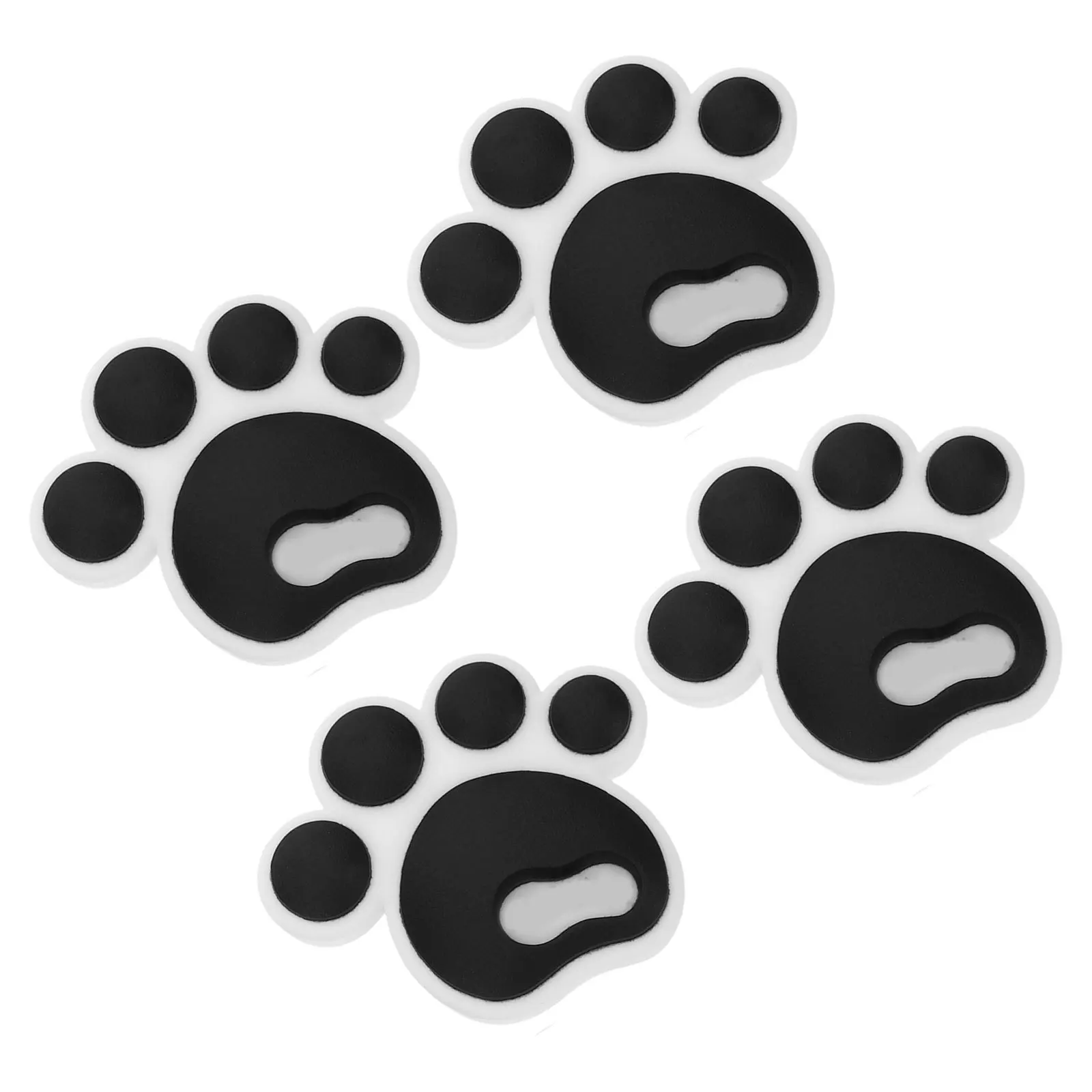 4 قطعة منصات سطح السفينة على الجليد المضادة للانزلاق وسائد ثلاثية الأبعاد أثار سطح قبضة الجر الرياضة في الهواء الطلق ستومب وسادة ستومب وسادة التزلج على الجليد #3