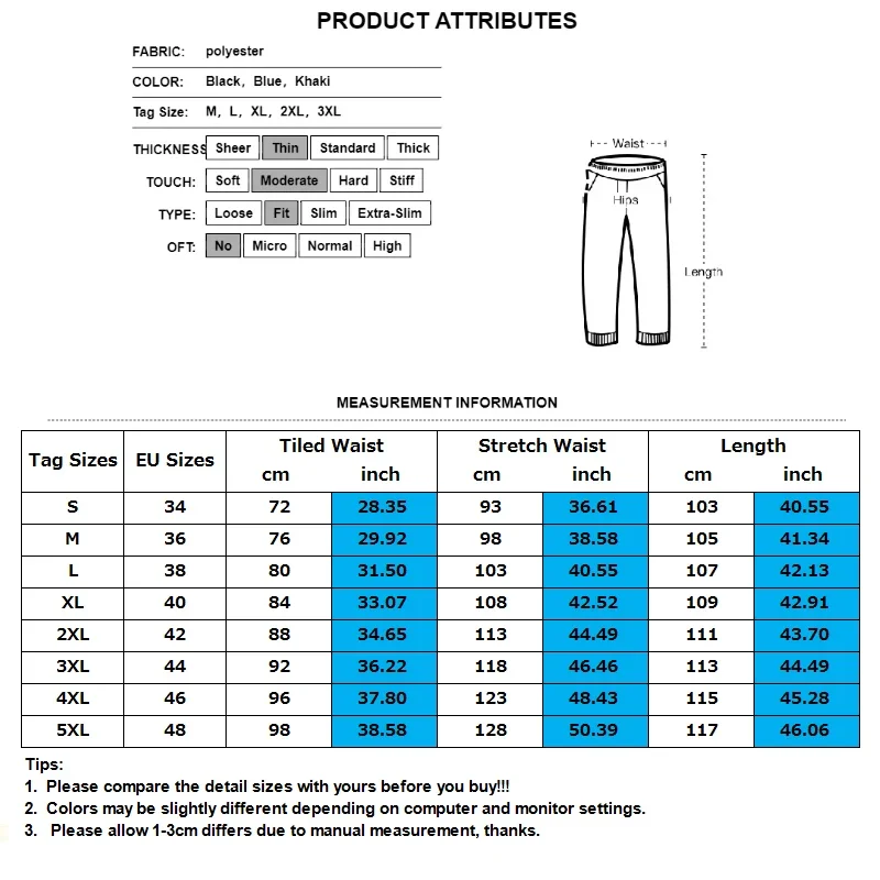 Men Linen Slacks Straight Solid Color Casual Lace-up Elastic Waist Pants Soft Breathable Light Hip-hop Pants Plus Size For Male