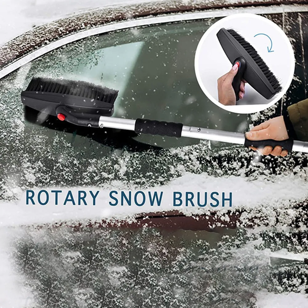 

【Прикрашение для вечеринки】Набор лопаток для снега 3-в-1, складной скребок для щетки для снега, набор для удаления зимнего снега, автомобильный скребок для льда, лобовое стекло