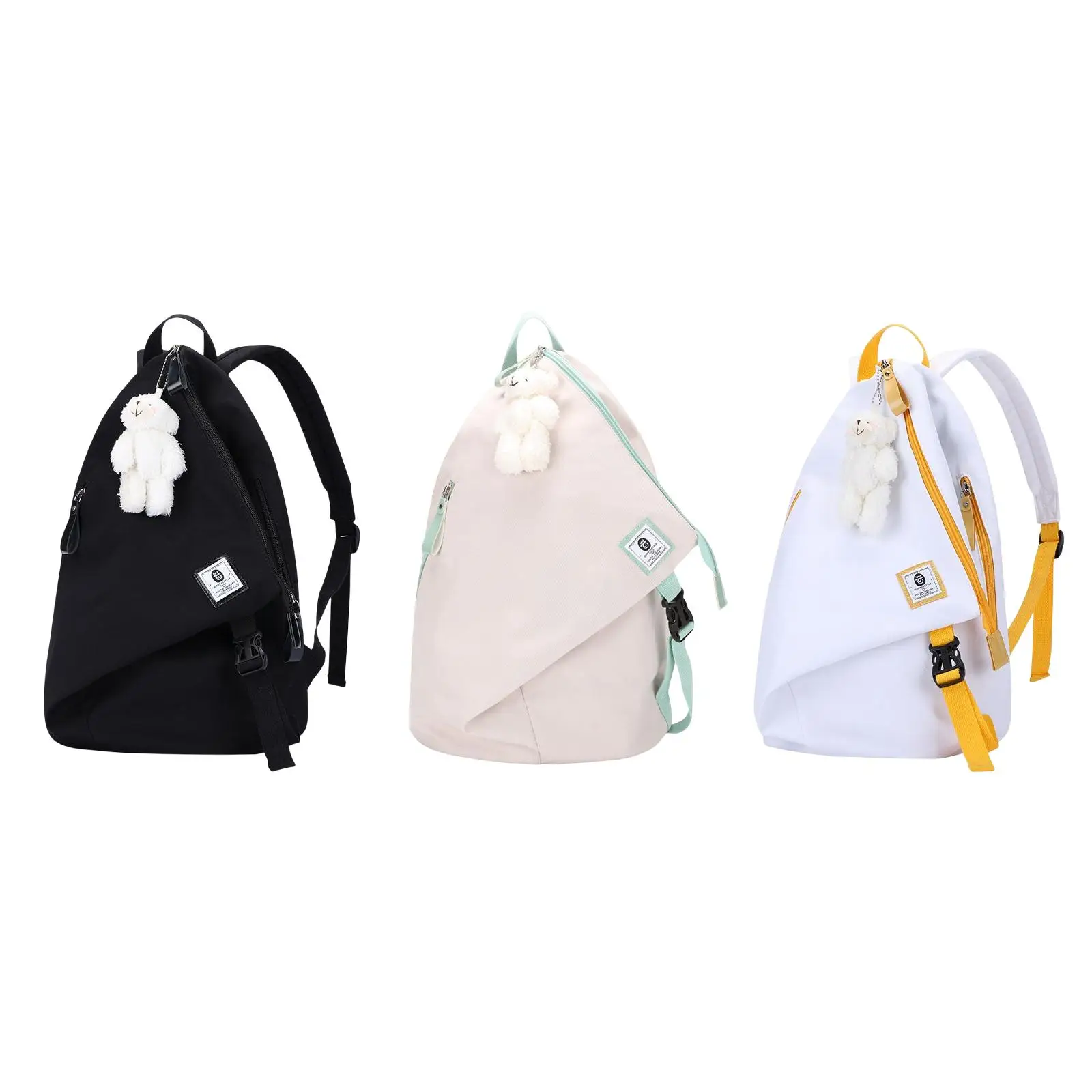 Travel Backpack Nylon Casual Water Resistant for Women Camping Shopping