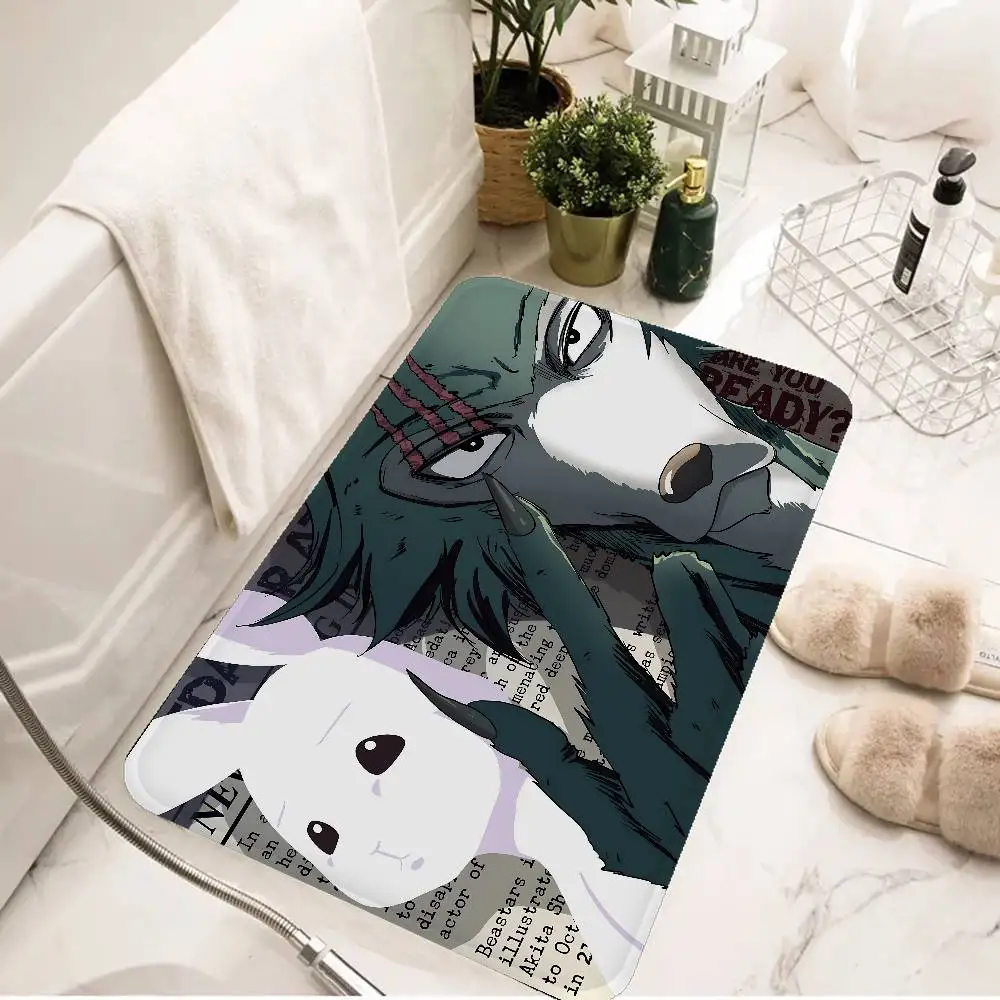 Anime B-BEASTARS Raummatten Retro Multiple Choice Wohnzimmer Küchenteppich Rutschfester Willkommensteppich