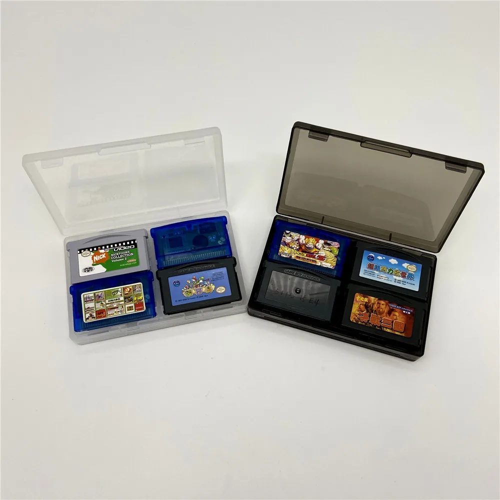 Przenośne pudełko do przechowywania kaset do gier Uchwyt na karty do Nintend GBA/GBA SP Ogólne akcesoria do kart do gier