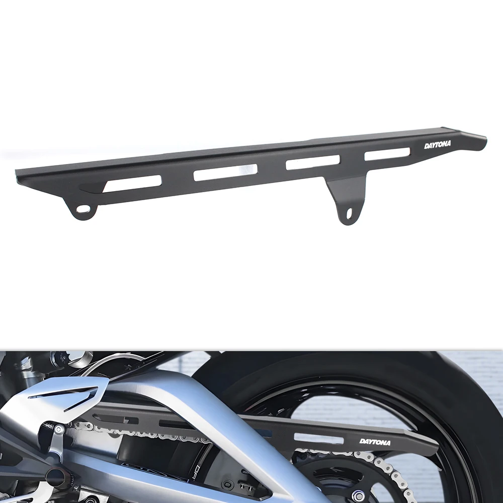 

Motorcycle Rear Chain Guard Cover Protector Aluminum For Triumph Daytona 675 Daytona 675 R 2006-2020 Street Triple / R 2019-2020