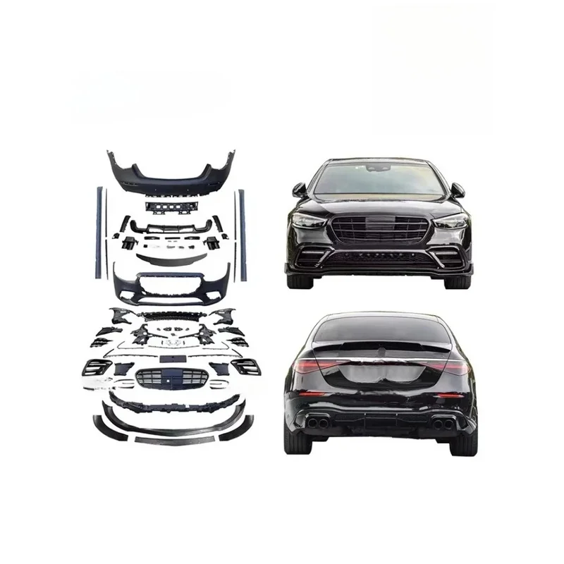 

Matched S450 Body Kit 2021 to 2024 S to Class W223 - Front & Rear Bumpers