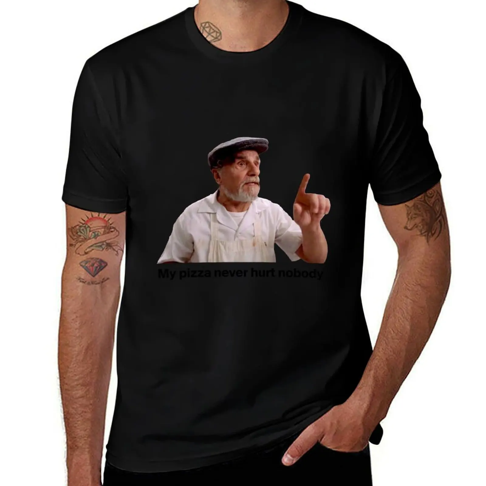 

Футболка Pizza Man-The Sopranos, дизайнерская мужская футболка с рисунком, футболка