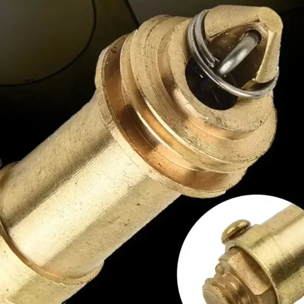 Bouchon à ressort en laiton pour lavabo, Valve de rebond, remplacement de déchets, facile à Pop-Up, clic, boulon de bouchon, pièces d'évier de salle de bains à ressort