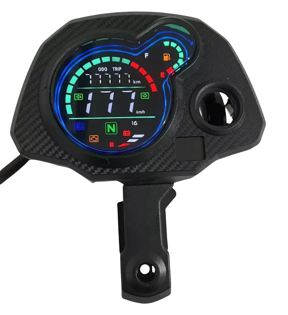 For italika bit150 Panel Digital Meter Motorcycle Digital Speedometer Navi LCD Odometer Bit 150