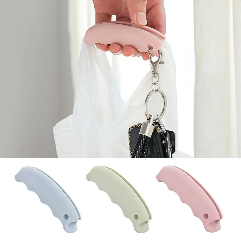 Portable Silicone Shopping Bag Lifter Labor-saving Protect Hands Bag Handle Carry Clip Grocery Bag Holder Gift