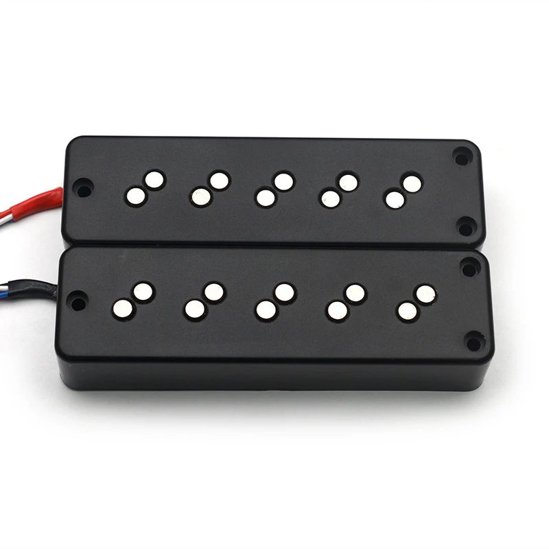 

Звукосниматель для бас-гитары Alnico 5, 5-струнный, с двойной катушкой, 3-отверстный, с многоуровневыми полюсными контактами, с шумоподавлением, аксессуары для модернизации бас-гитары