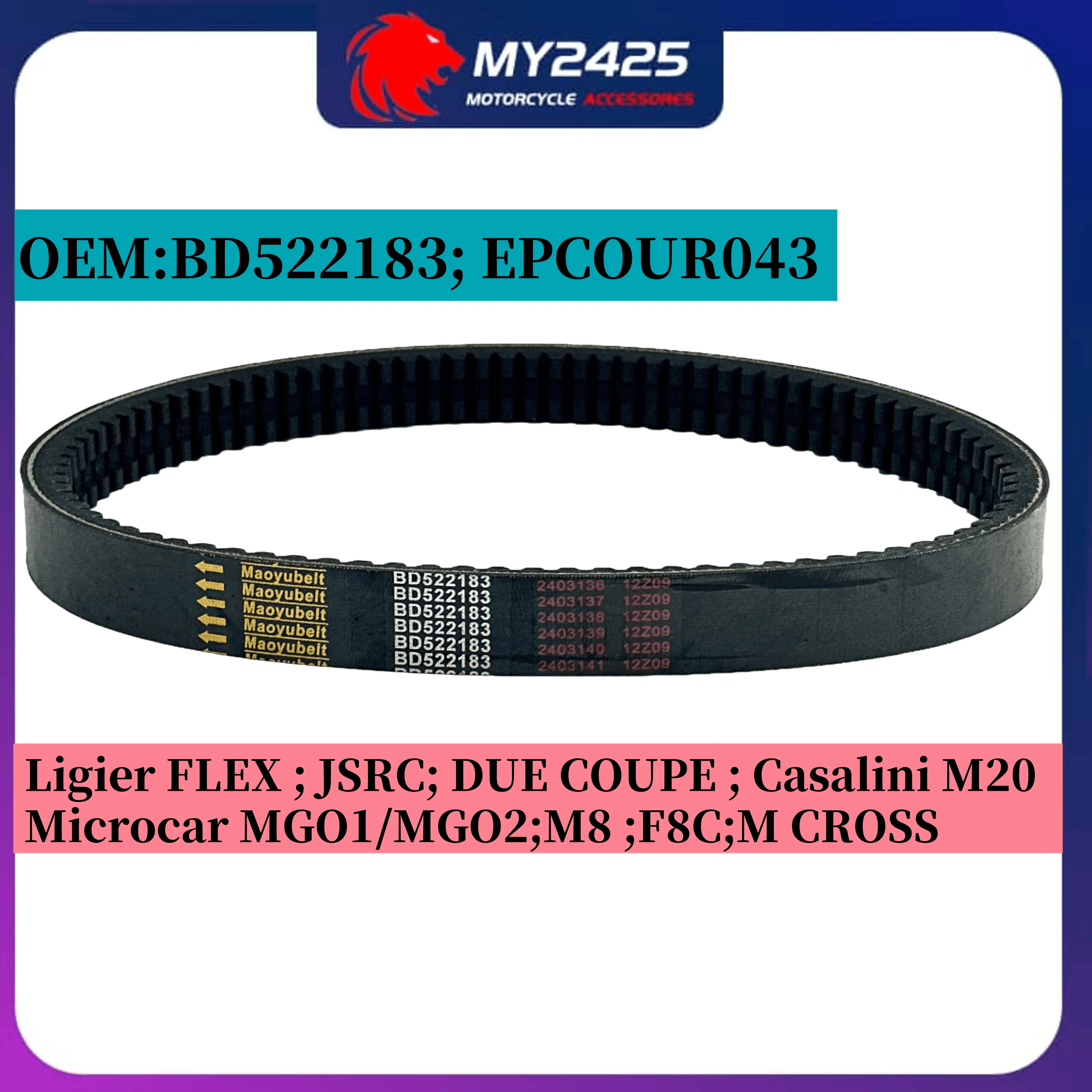 BD522183 Drive Belt…
