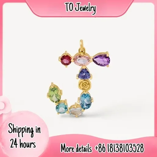 

Letter-J Pendant S925 – Rose-gold Kissed Edges, Sophisticated Sparkle, Flash Offer