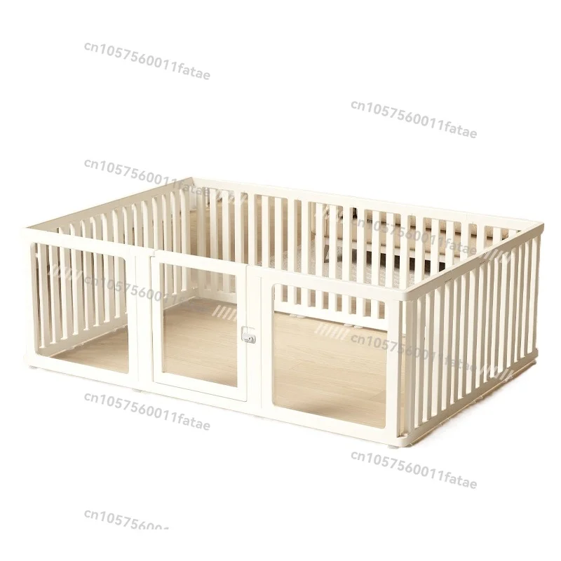 

Combination Pet Fence， Fully Transparent Acrylic Safety Fence Pet Furniture