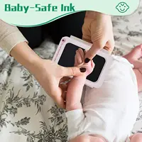 Baby Hand and Footprints, Clean Touch Baby Hand and Footprint Kit, Dog Paw Print Kit with 2 Art Cards, 4