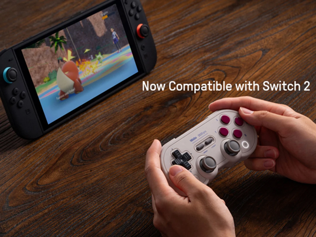 Беспроводной Bluetooth-геймпад 8BitDo SF30 Pro SN30 Pro для контроллера Nintendo Switch 2, джойстик для Windows, Android, macOS Steam