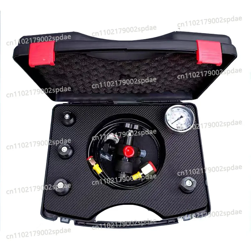 Automotive Nitrogen Inflation Pressure Test Tool Kit With Multiple Adapters For Hydraulic System Repair
