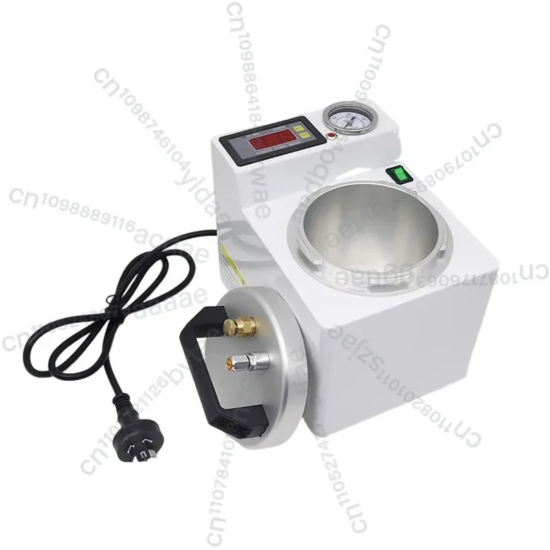 Dental Pressure Pot Polymerization Machine Digital Display Adsorption Silicone Rubber Repair