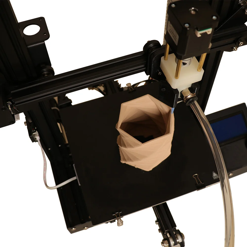 طابعة سيراميك ثلاثية الأبعاد، طابعة طين أندر 3 CR-10 حزمة ترقية تجربة تعليمية سيراميك ثلاثية الأبعاد