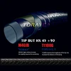 Purelureワイルド-fuji-ガイドリングパイクロッド、ブラックベースロッド、コルクハンドル、toray t1100g布zander、すべて、1個 2