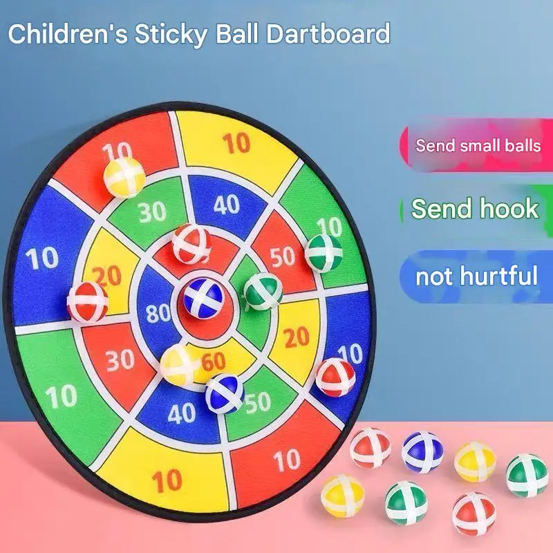 끈끈이 공 다트판 가족 인터랙티브 게임 교육용 산수 실내/실외 스포츠 장난감 선물
