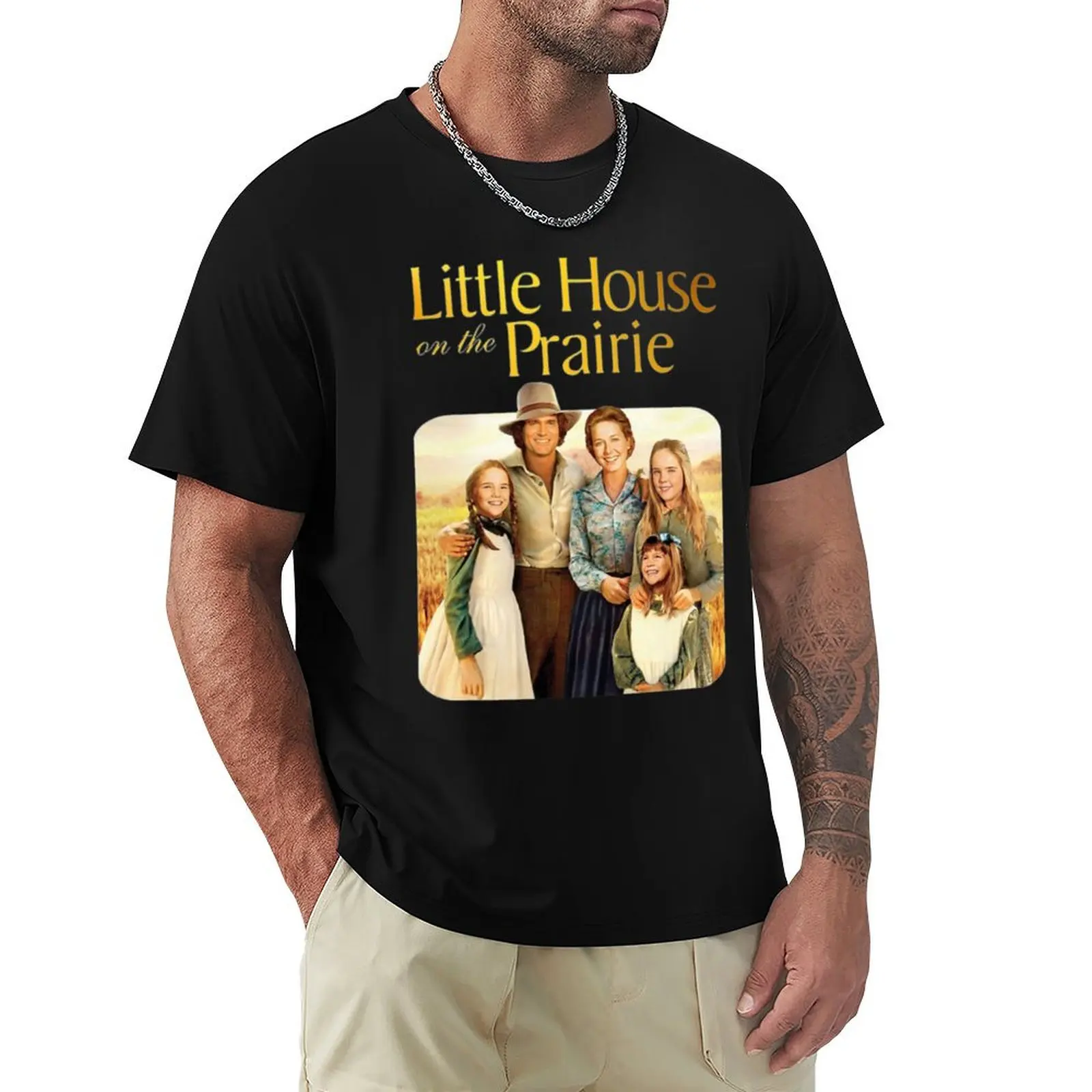 Little house on the prairie T-Shirt Novelty Graphic Tee Shirt