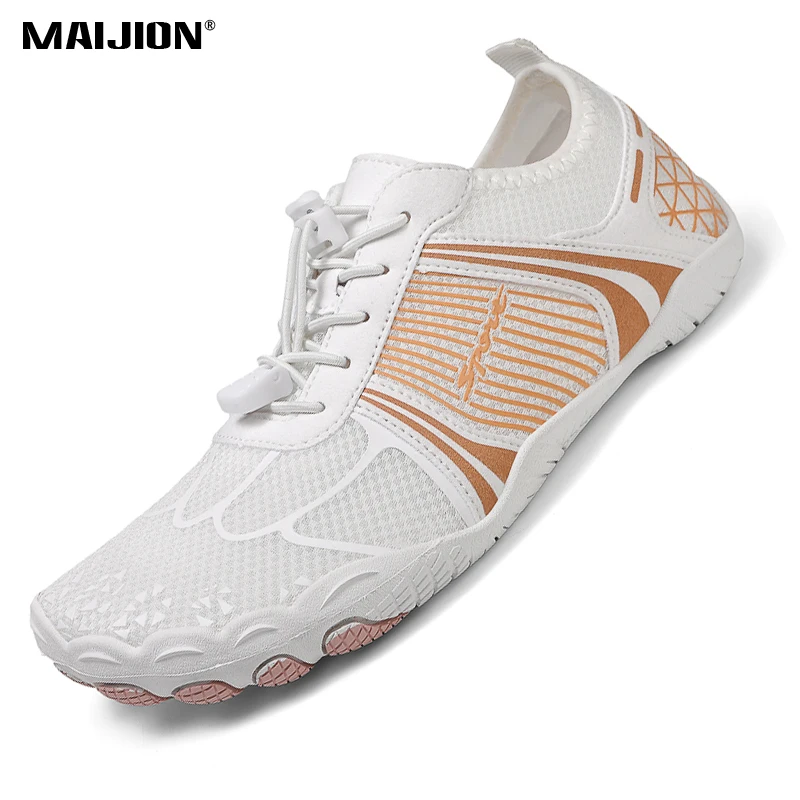 Men's Light Aqua Shoes Quick Dry Wading Sneakers Women Non-slip Water Sports Shoes Light Breathable for Surfing Beach Walking