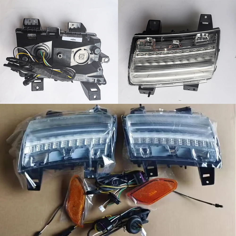 

LED Fender Lights 2 PCS Original LED Lights Fender FLares Turning Light Mudguard lights For Jeep Wrangler JL2018+ SXMA JL1152-3