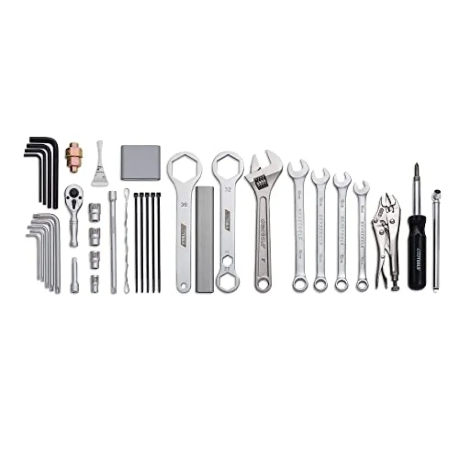 

Набор инструментов RTPA1 RoadTech для мотоциклов Harley-Davidson Pan America, алюминиевый, черный, компактный и прочный дизайн для ремонта в дороге