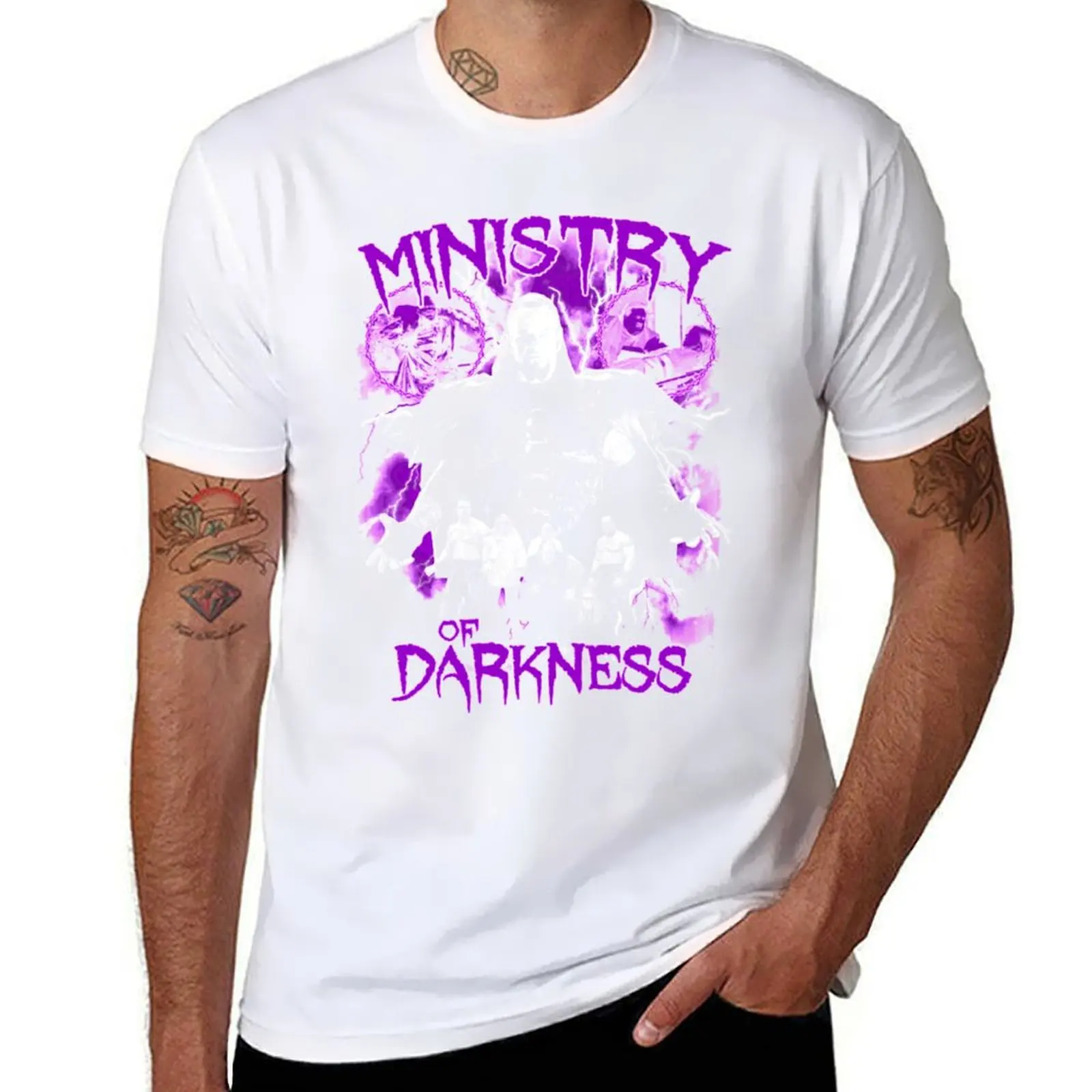 

The Ministry of Darkness Shirt T-Shirt t shirt man designer cotton tshirt 100% cotton t shirt pack T-shirt