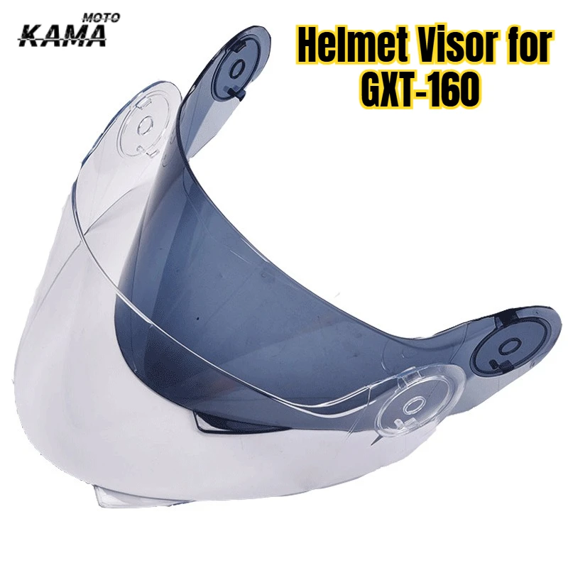 

Motorcycle Full Face Helmet Visor Motocross Racing Helmet Visors One Size JUST Fit for GXT 160 Helmet Replacement Parts