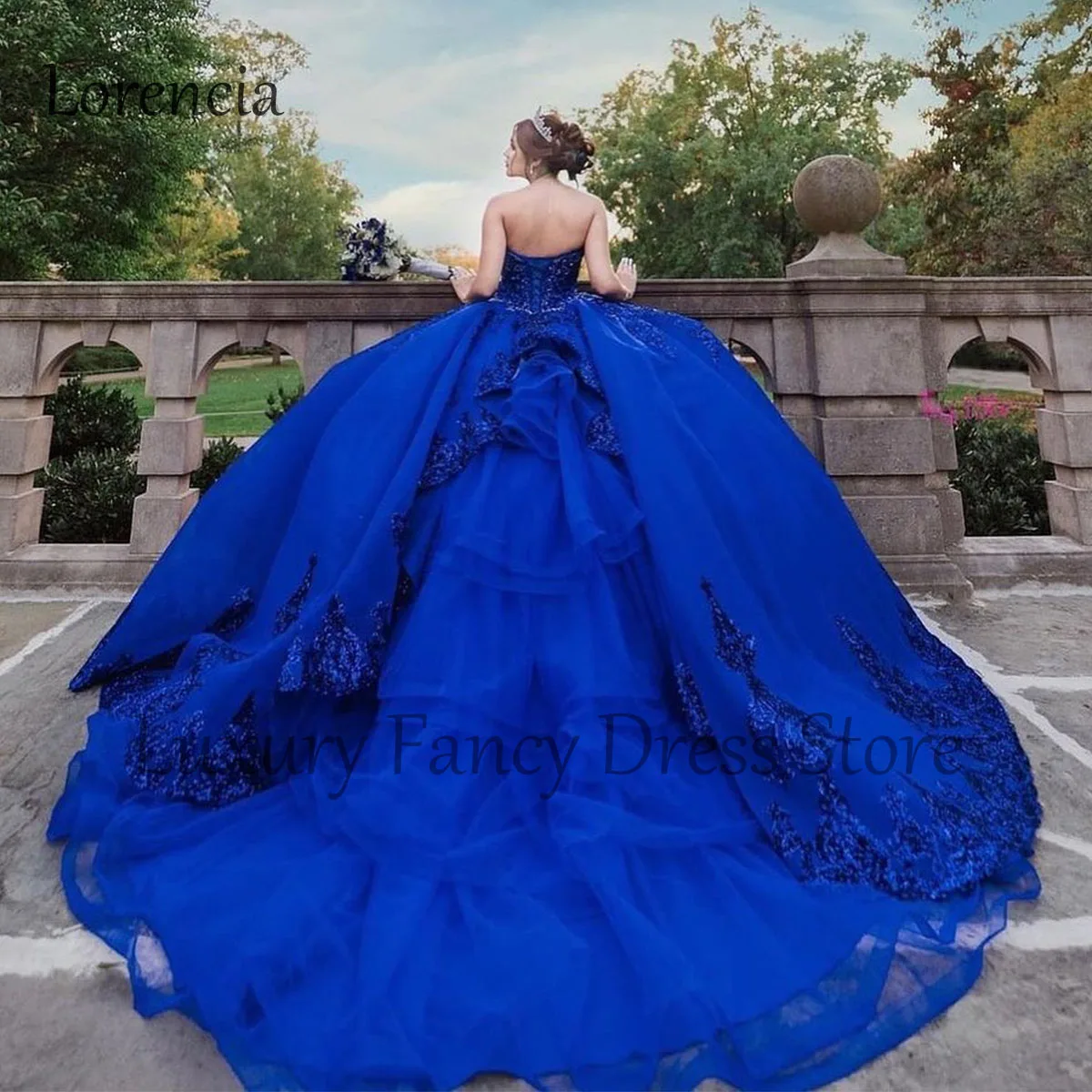 Vestido de princesa mexicana para quinceañera, traje de baile con hombros descubiertos, apliques de cuentas, flores en 3D, 15 y 16 Años, 2024