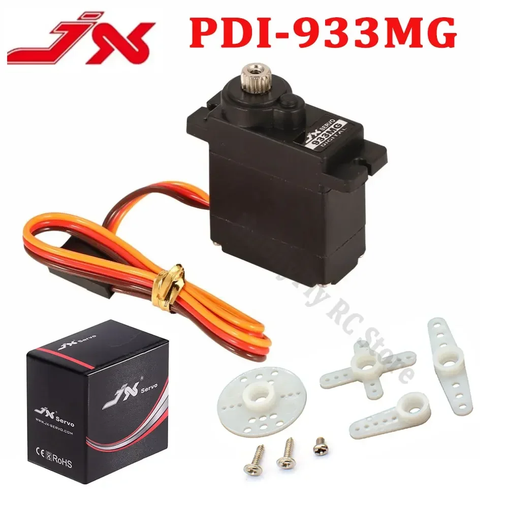 JX PDI-933MG 3.5KG Large Torque Metal Gear Digital Servo  for 1/18 RC Car Truck Model Helicopter Robot Parts Micro RC Servo