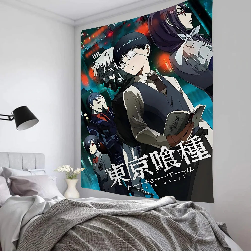 Tokyo Ghoul Chart Tapestry For Living Room Home Dorm Decor Art Home Decor