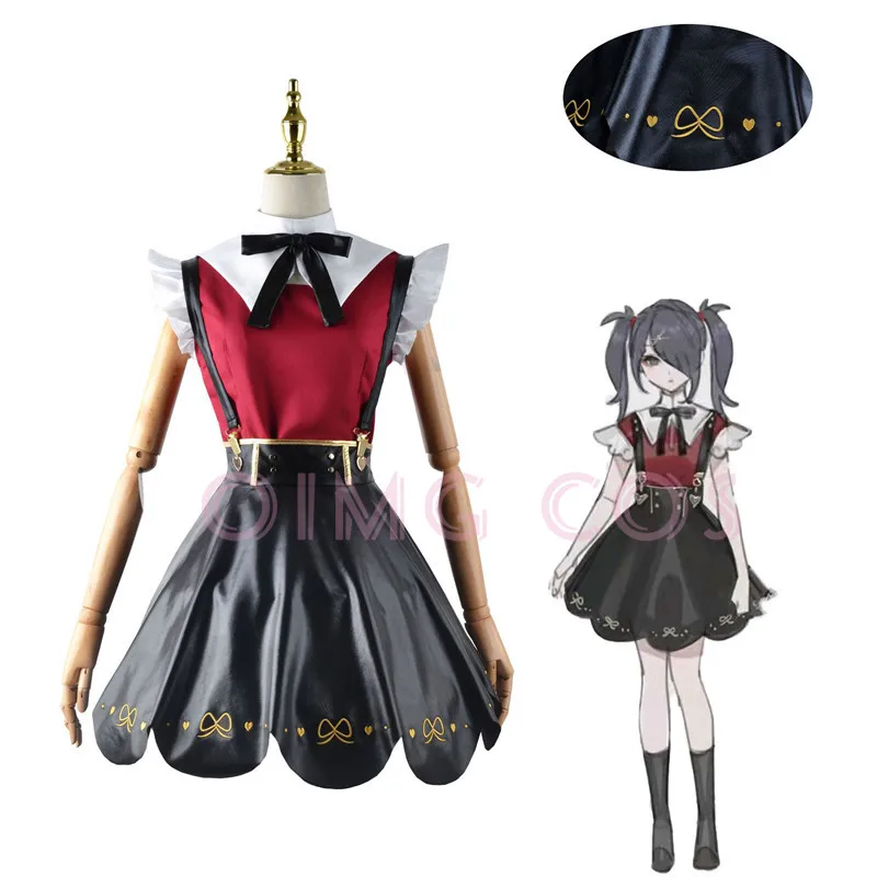 NEEDY GIRL OVERDOSE Rain KAnge Cosplay Costume Honkai Star Rail Carnival Uniform Anime Halloween Costumes Women Game