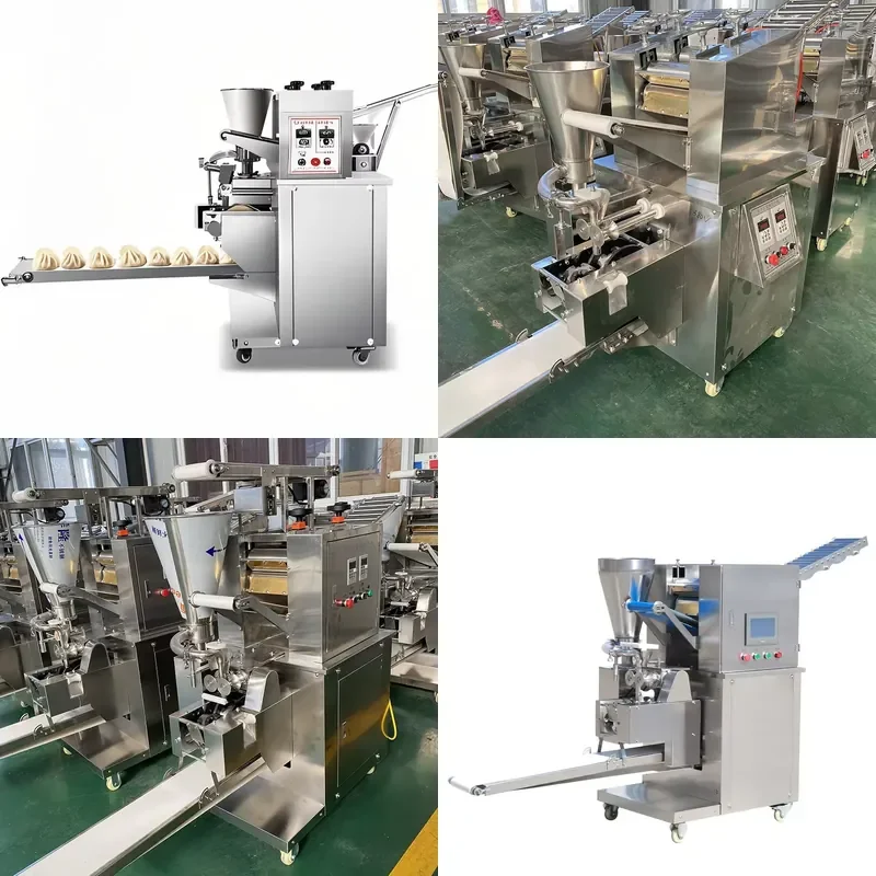Automatic Filling and Folding Electric Samosa Burrito Maker with Custom Mold Options CE Certified Dumpling Machine