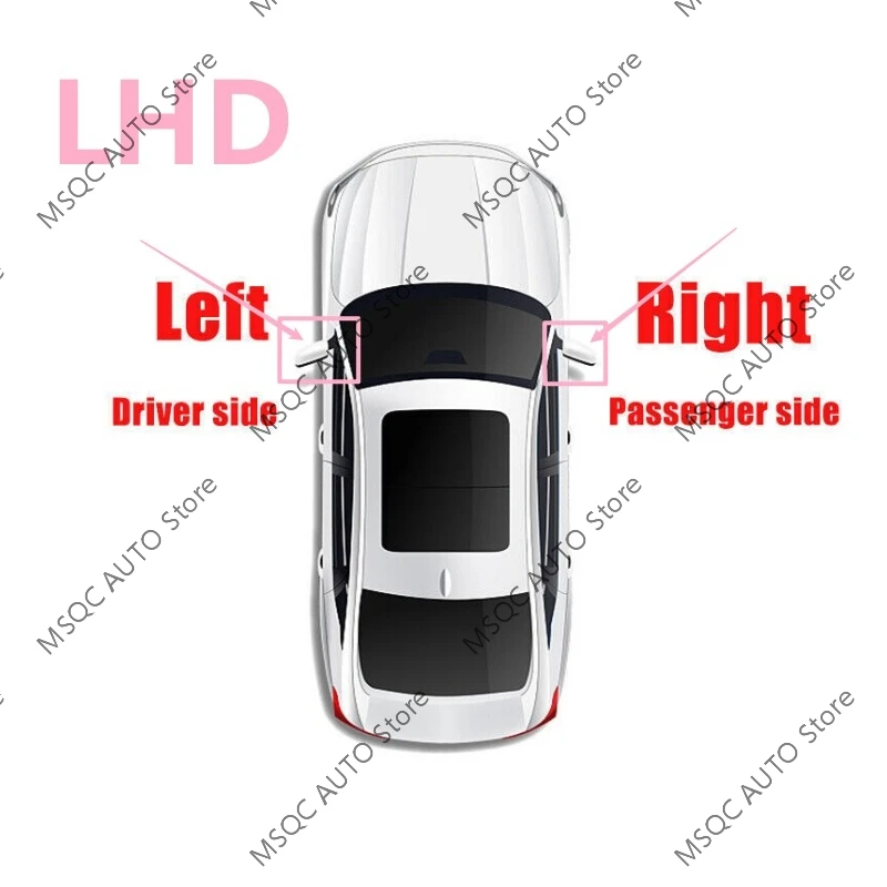 For SAIC MAXUS LDV V80 Car Outside Side Rearview Mirror Assembly   Auto With Turn Signal Electric Mirror Assy Accessories