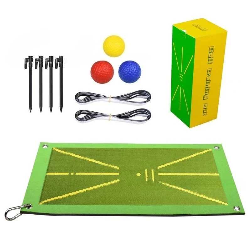

new golf swing track pad, golf swing practice pd, hit mark direction detection pad