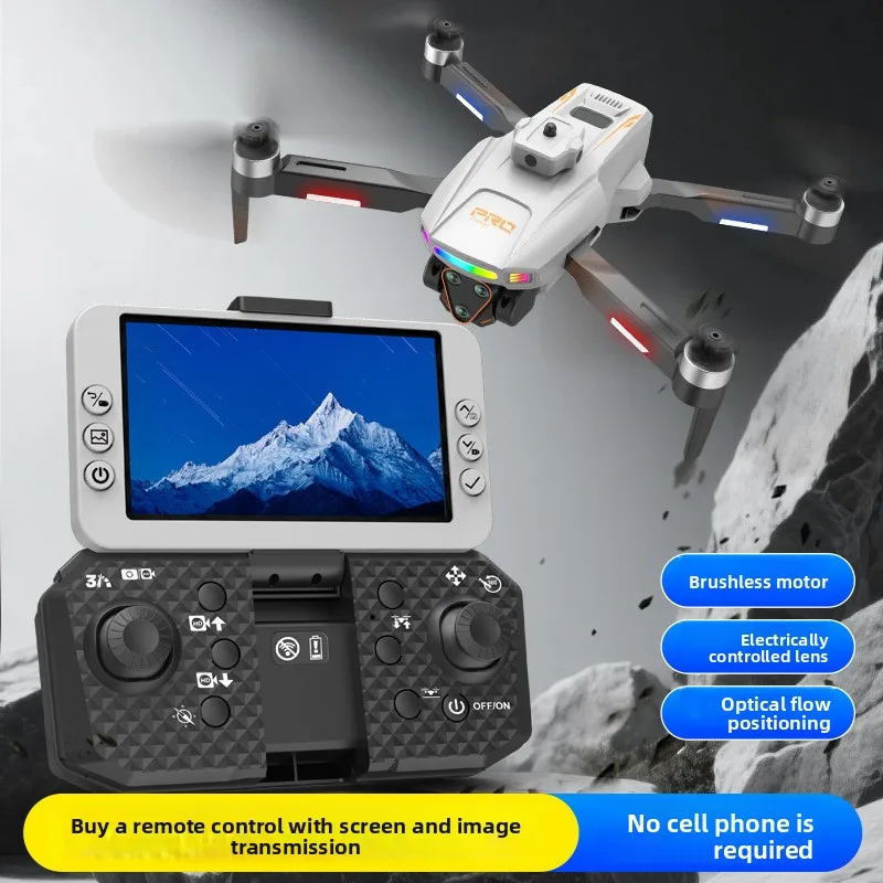 T52 ذكي تجنب العوائق ضوء اللون المهنية التصوير الجوي كاميرا محمولة 4.3 بوصة شاشة الكريستال السائل فرش Qu