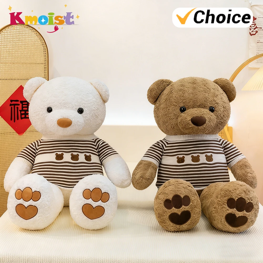 70cm Big Bear Dolls Soft Plush Toy Pretty Stuffed Animal Throw Pillow Kawaii Room Decor Girls Valentine's Day Gifts Girlfriend