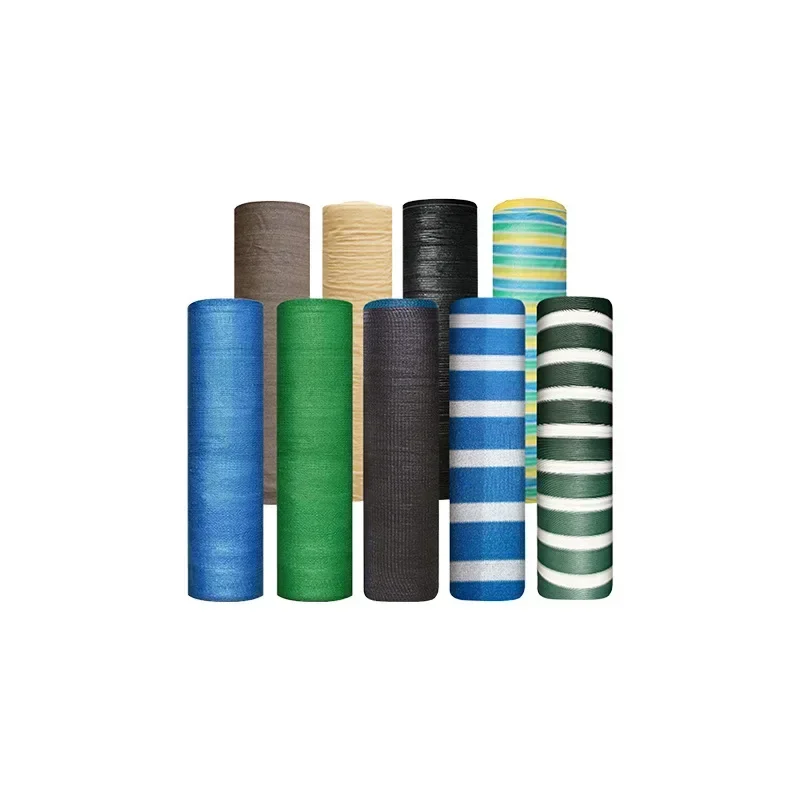 Rolled shading net Striped Thickened encrypted net Courtyard sunscreen Kindergarten balcony Shading and heat insulation