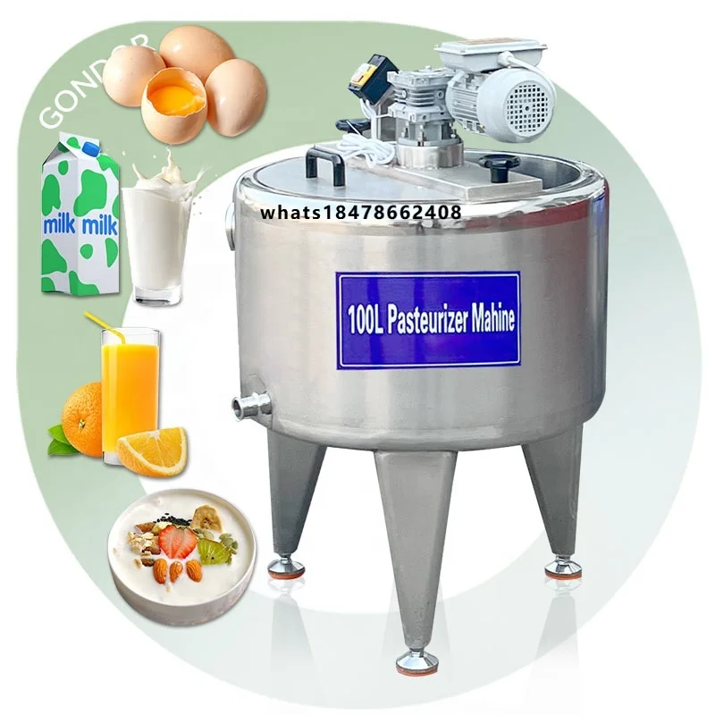 Mini 1000 Liter Milk Fruit Juice Pasteurizador De Leche Pasteurizer Small Egg Pasteurization Machine