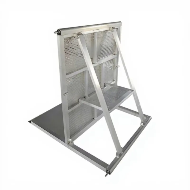 

【Best-selling】High Quality Aluminum Flood Barrier Stage Barrier For Sale Door For Barriers Concert Gate