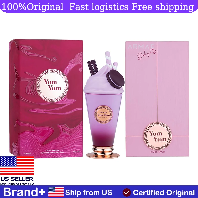 Armaf Delights Yum Yum 100ML Women Cologne Persistence Pheromone Arabian Women Perfume Long-lasting Fragrance Pheromone Portable