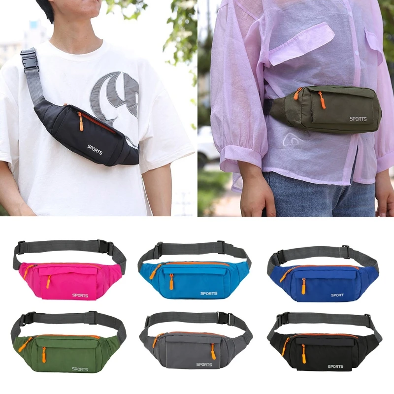 Waterproof Running Waist Bag Sports Jogging Fanny Bum Bag Outdoor Phone Holder